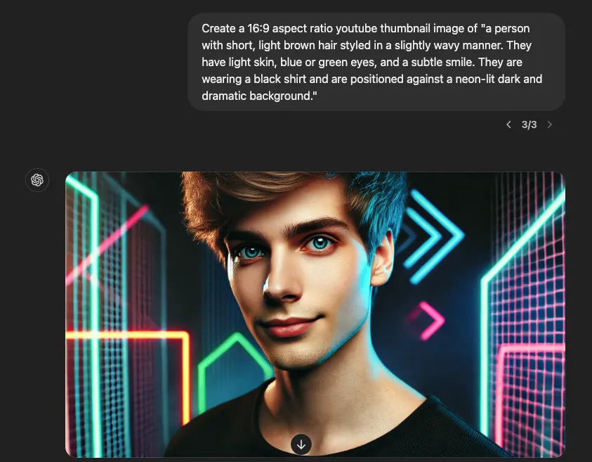 برای مثال، این یکی را که همین الان درست کردم، میبینید.